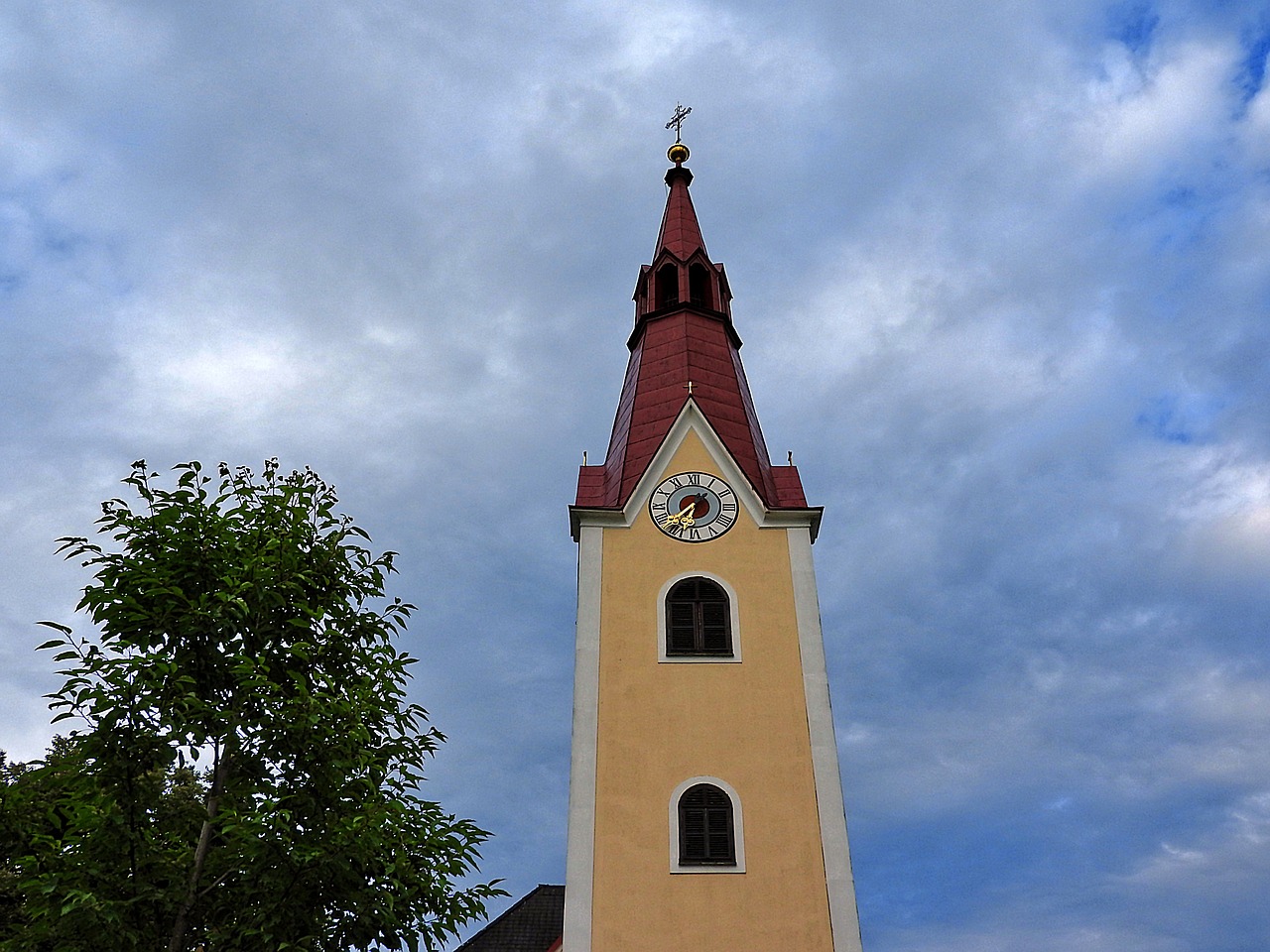 church steeple catholic free photo