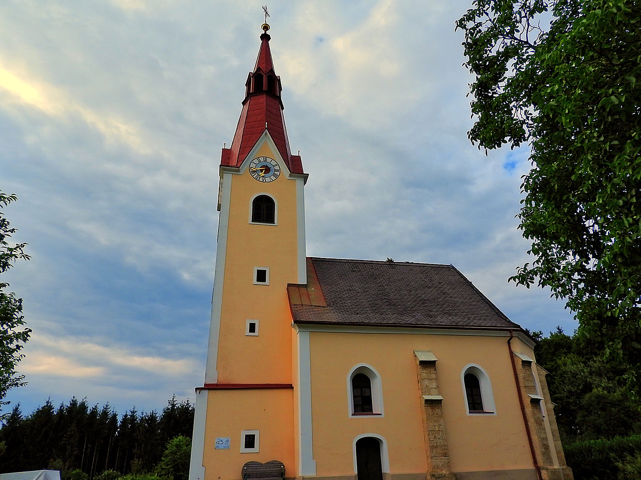 church steeple catholic free photo