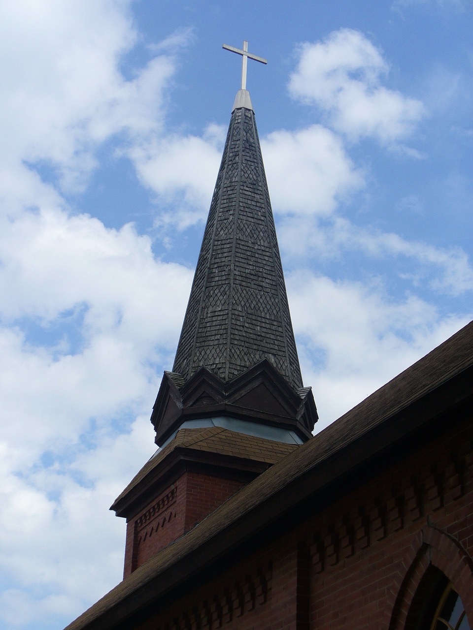 church spire sky free photo