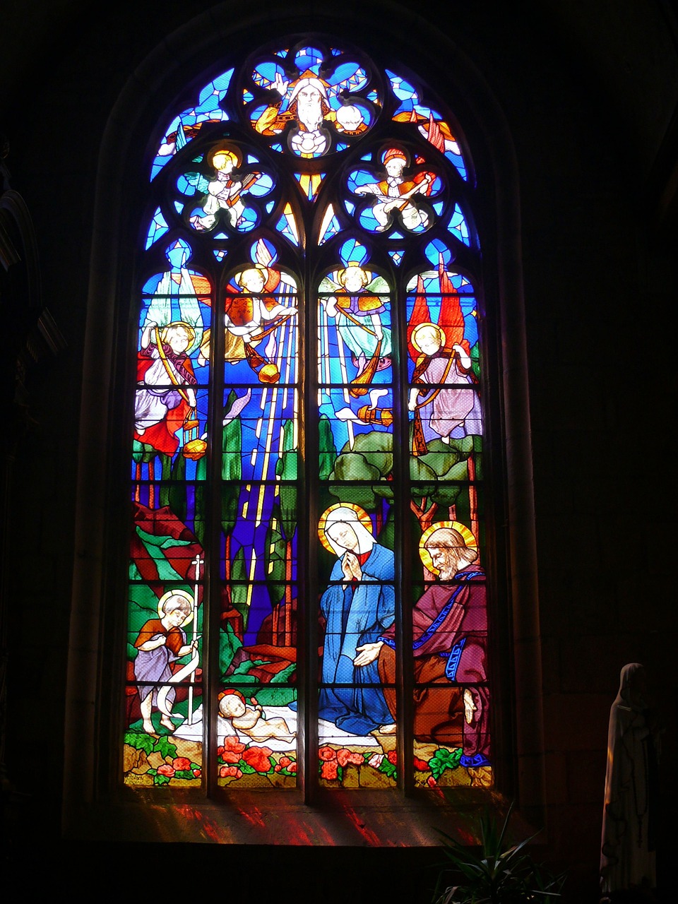 church stained glass window stained glass free photo