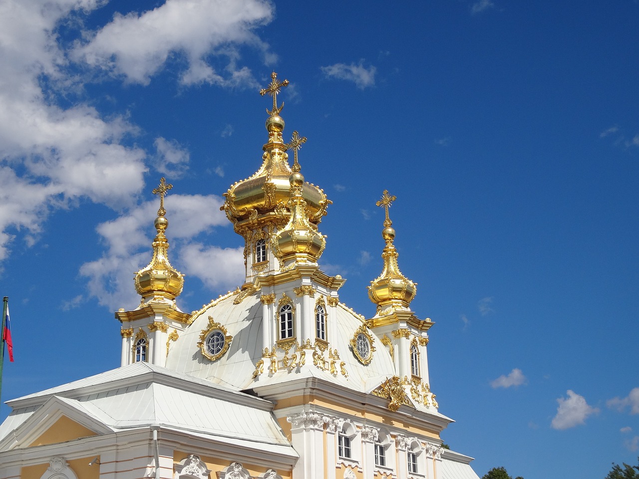 church peterhof temple free photo