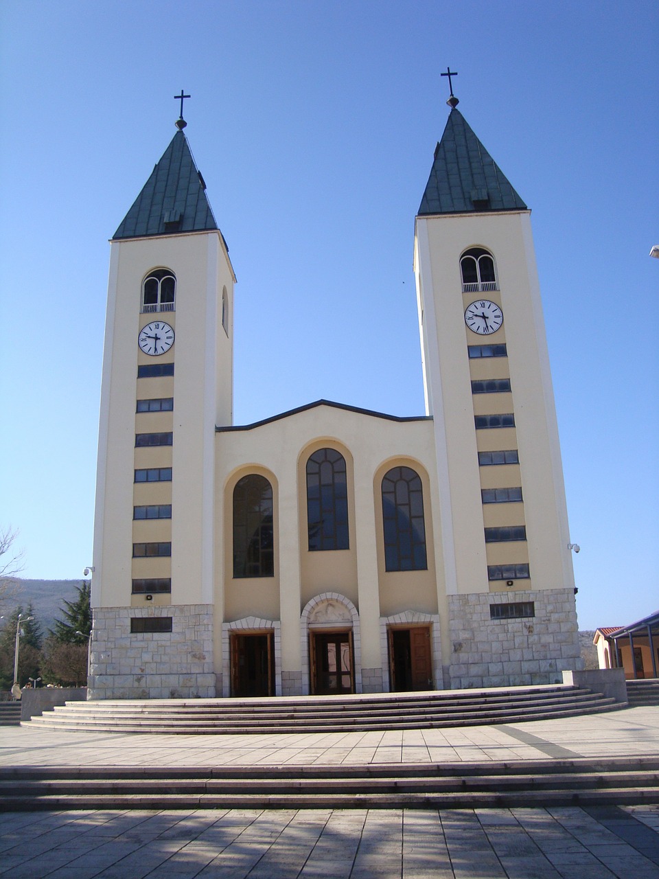 church our lady of medjugorje medjugorje in the church free photo