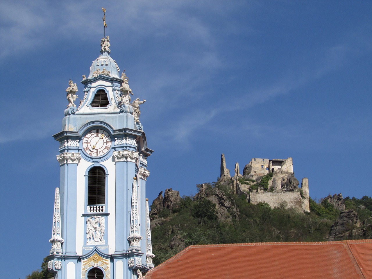 church ruin wachau free photo