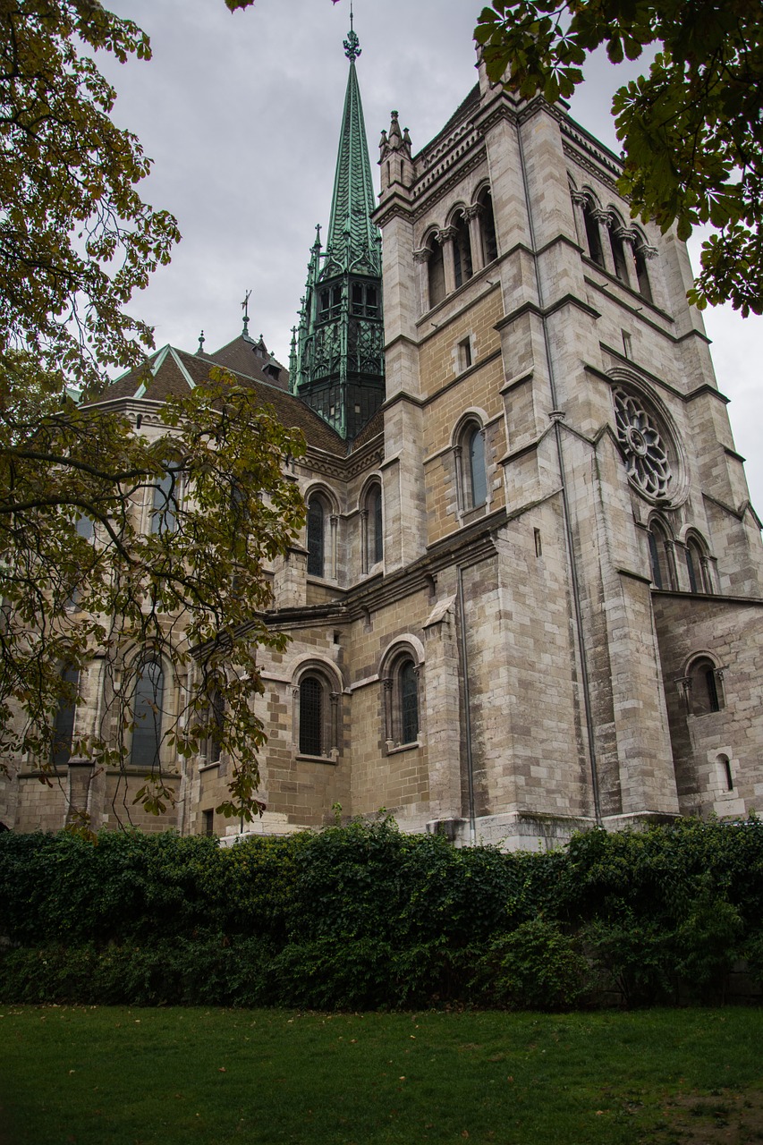 church tower geneva free photo