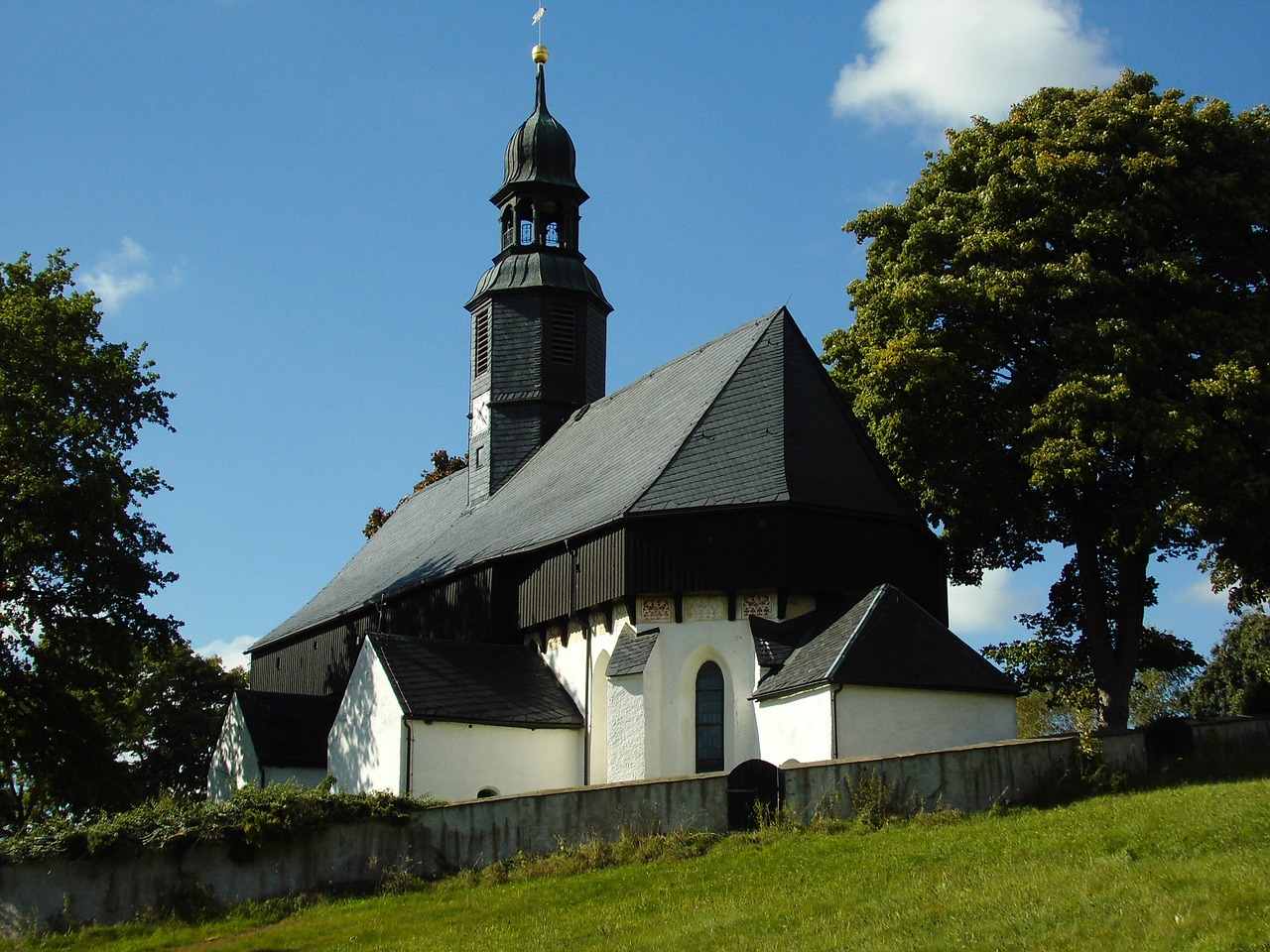 church fortified church historically free photo