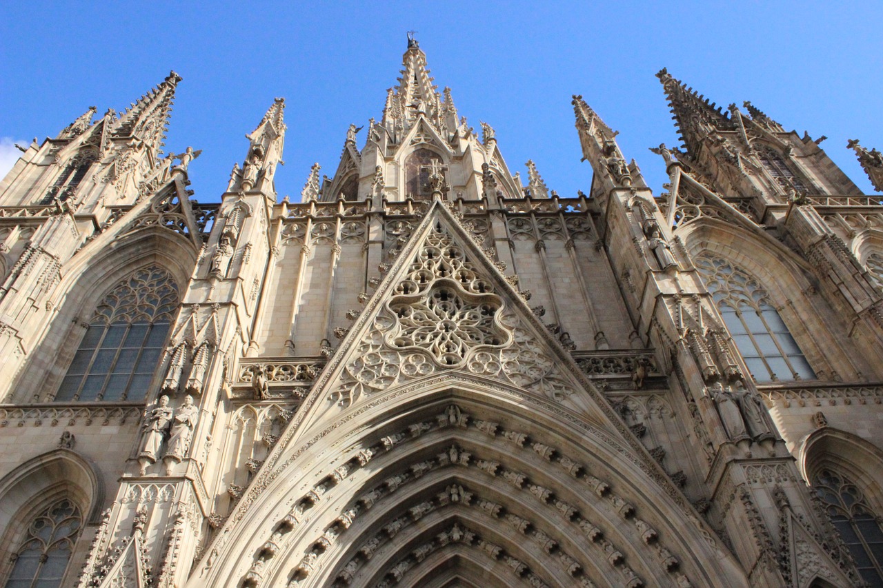 church barcelona architecture free photo