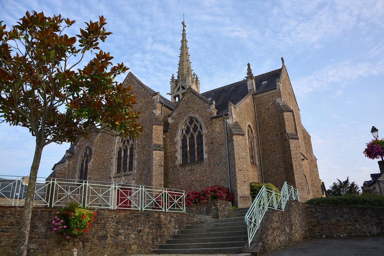 church épiniac britain heritage place free photo