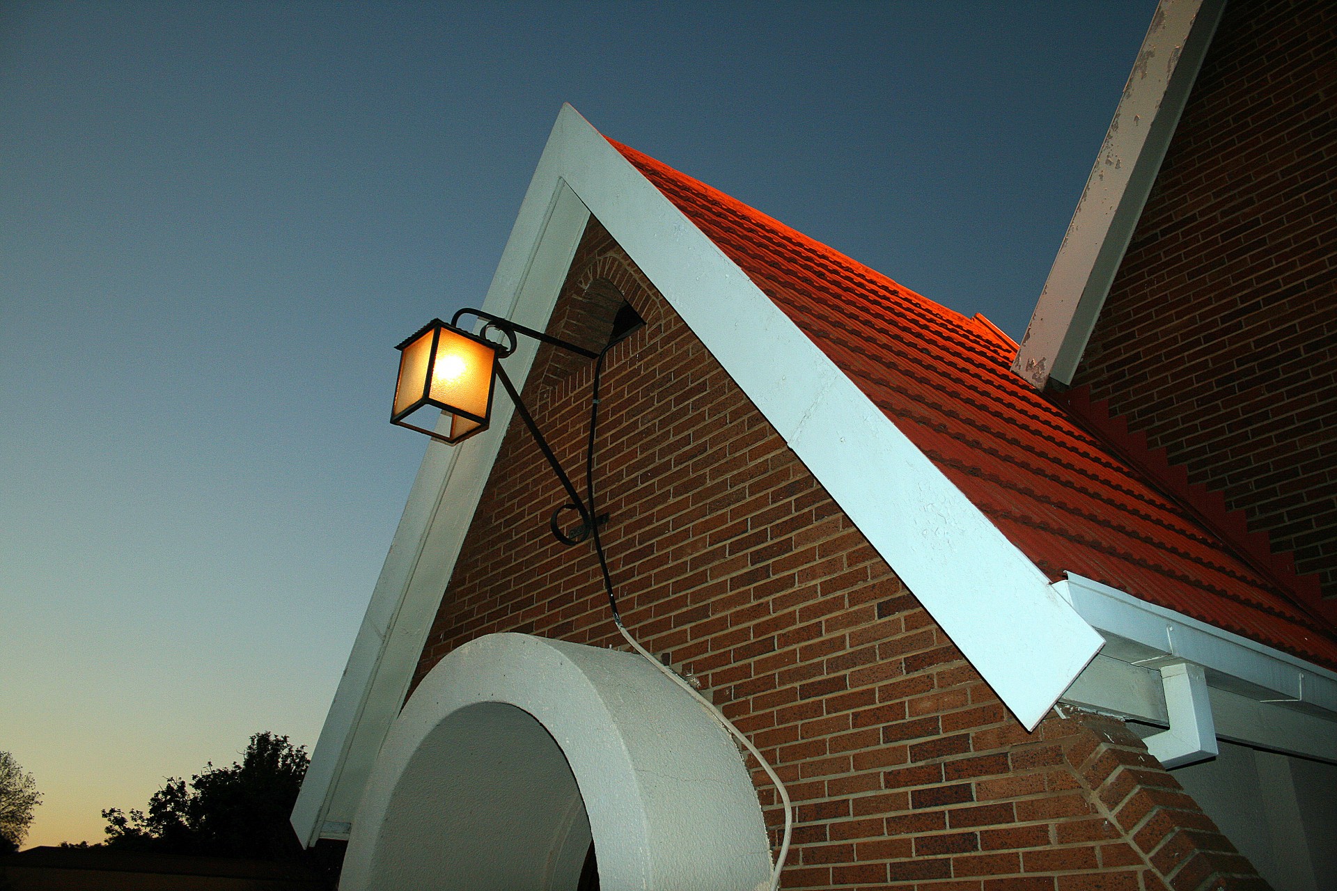 church entrance arch free photo