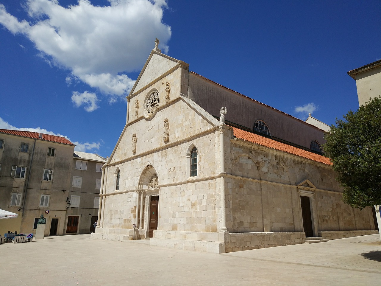 church of st mary pag croatia free photo