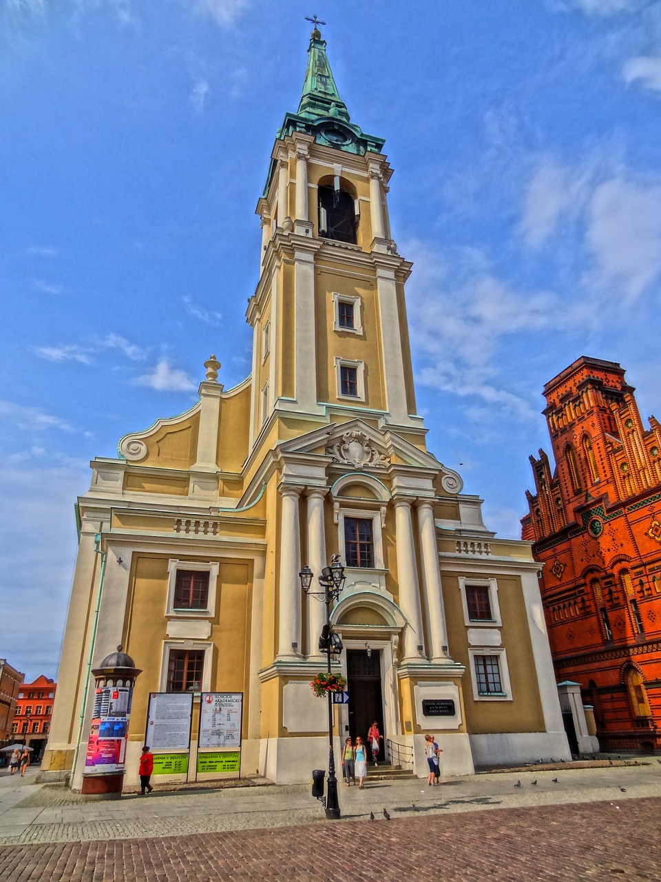 church of the holy spirit  church  poland free photo