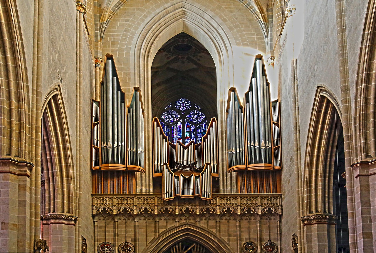 church organ organ ulm cathedral free photo