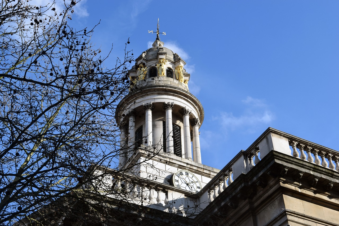 church spire london religion free photo