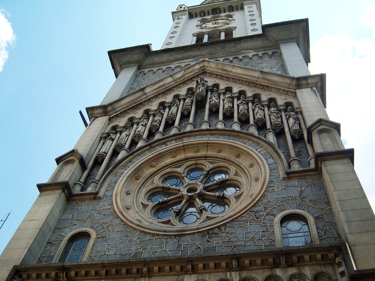 church tower rosacea church of consolation free photo