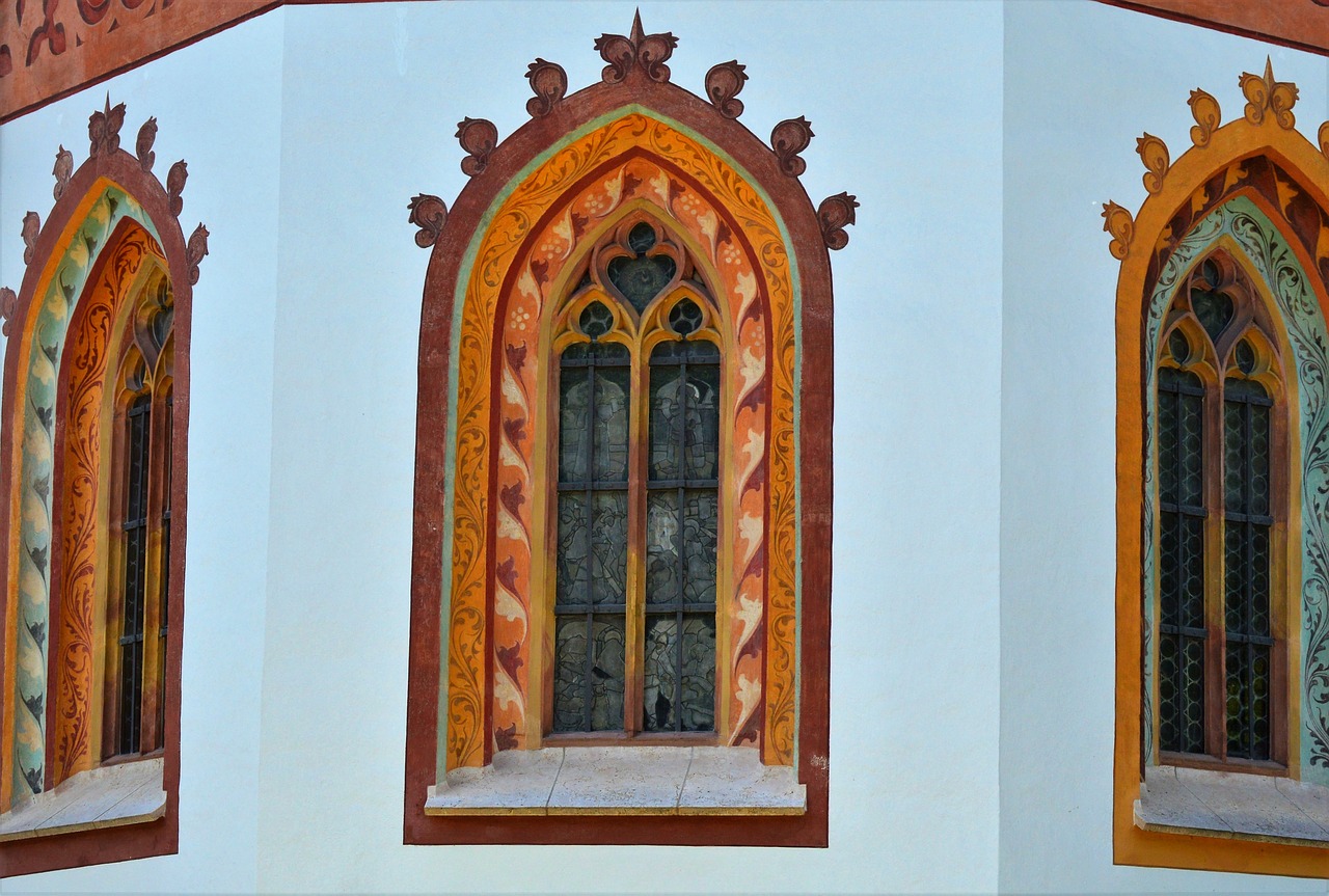 church window church architecture free photo