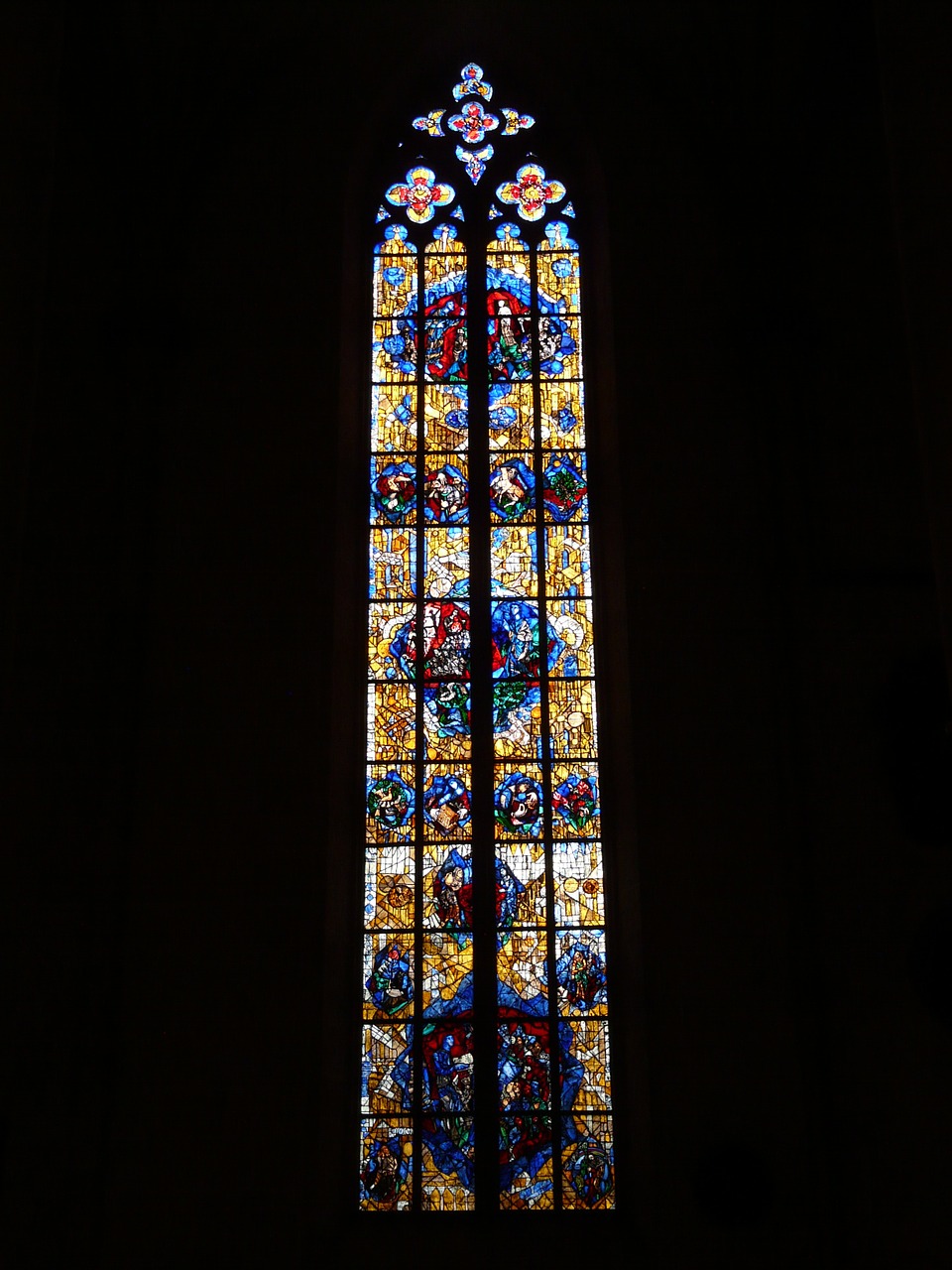 church window glass window colorful free photo