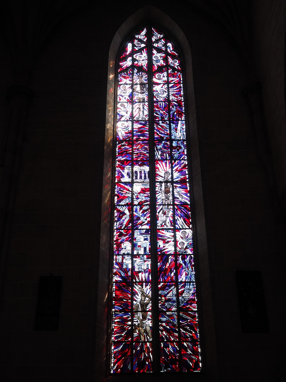 church window stained glass church free photo