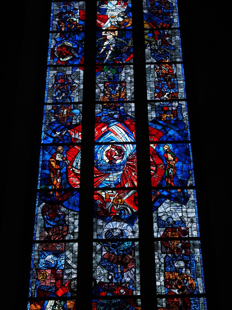 church window stained glass church free photo