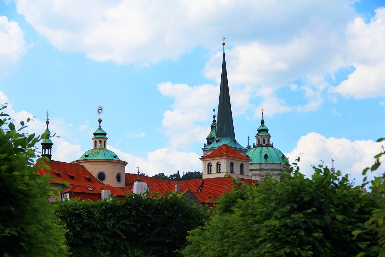 churches  prague  czechia free photo