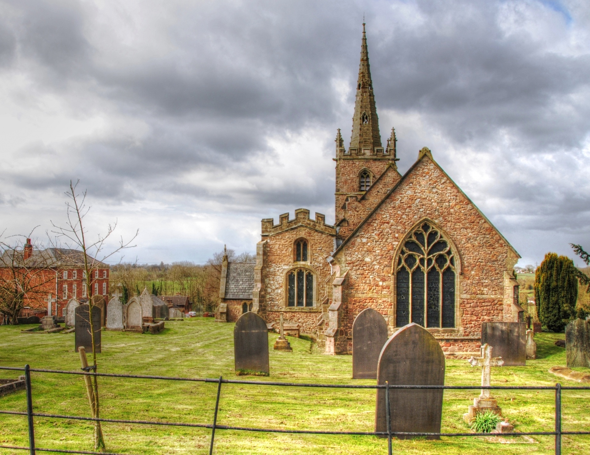 peckleton church graveyard free photo