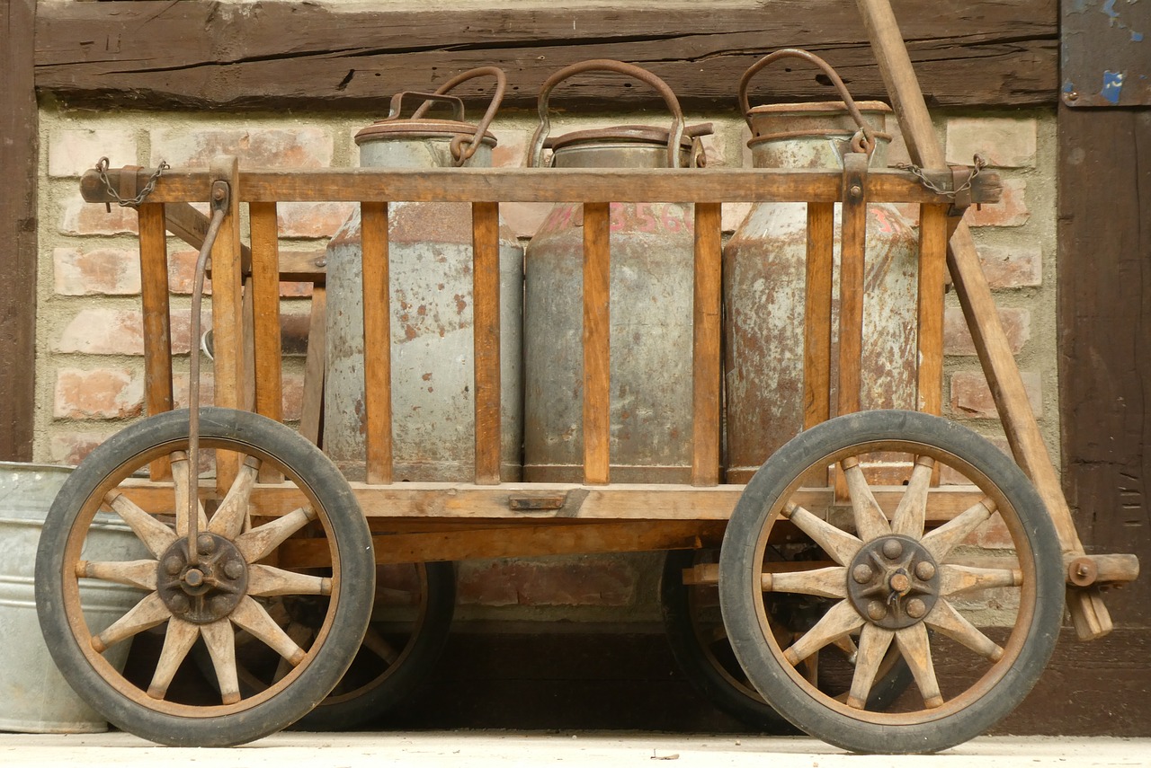 churns  transport  museum free photo