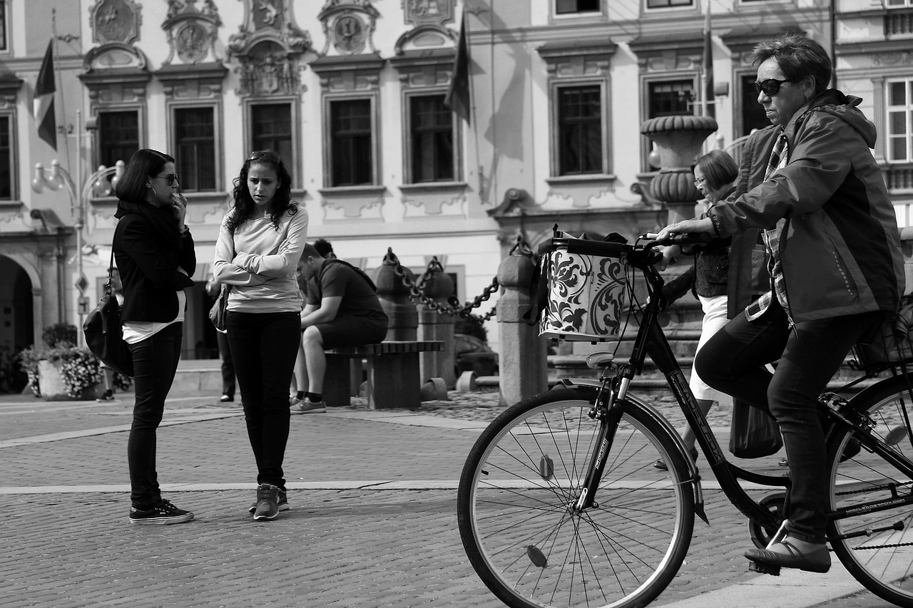 ciclista round square free photo