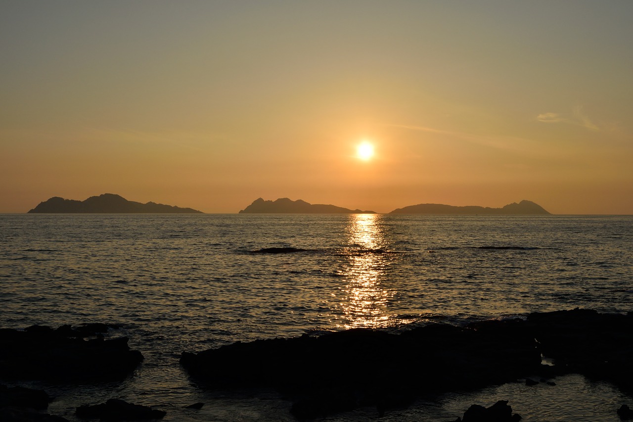 cies island sunset out stai free photo