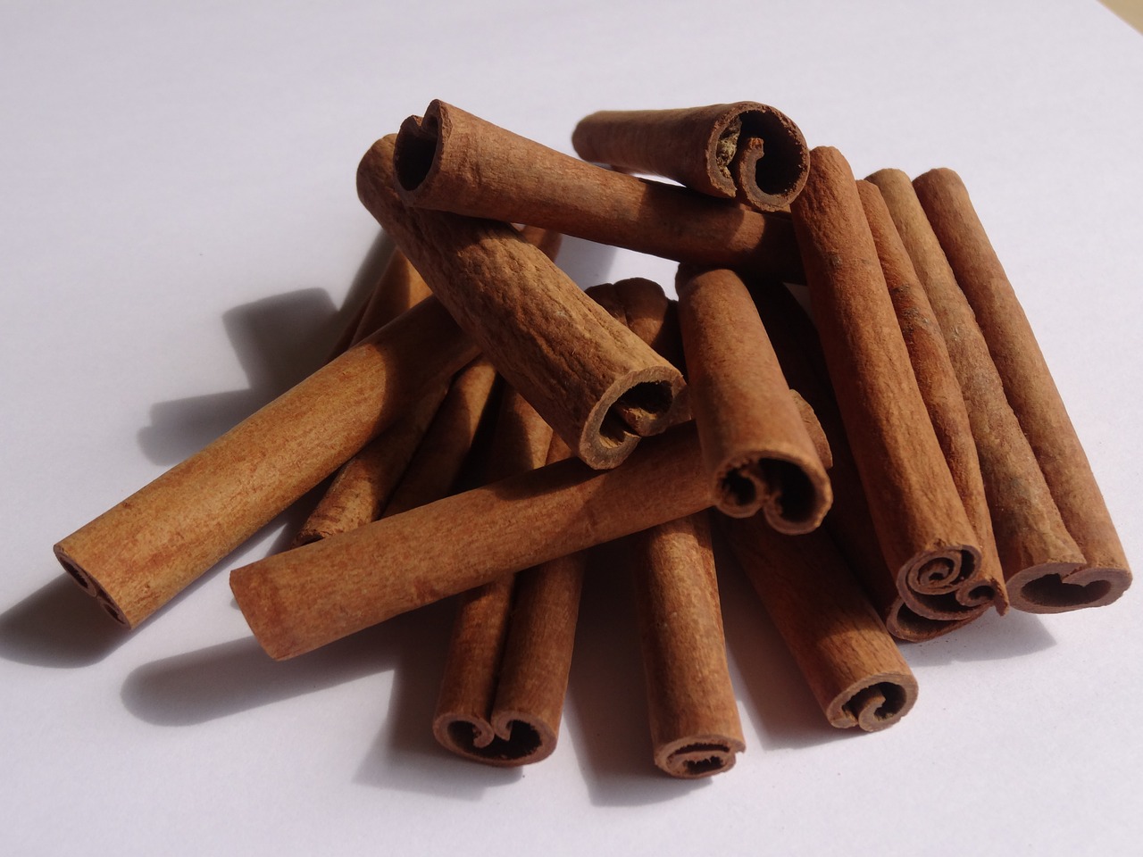 cinnamon spices bark free photo