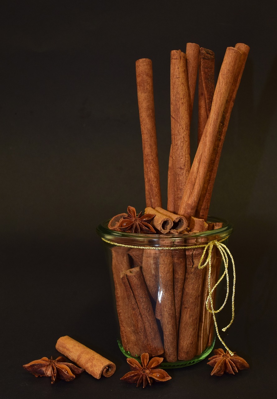 cinnamon cinnamon sticks anise free photo