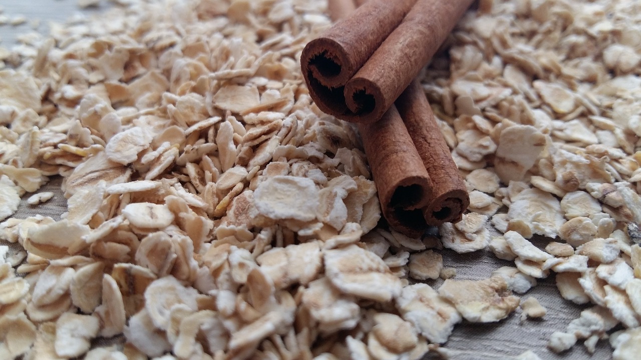 cinnamon  oats  recipes free photo