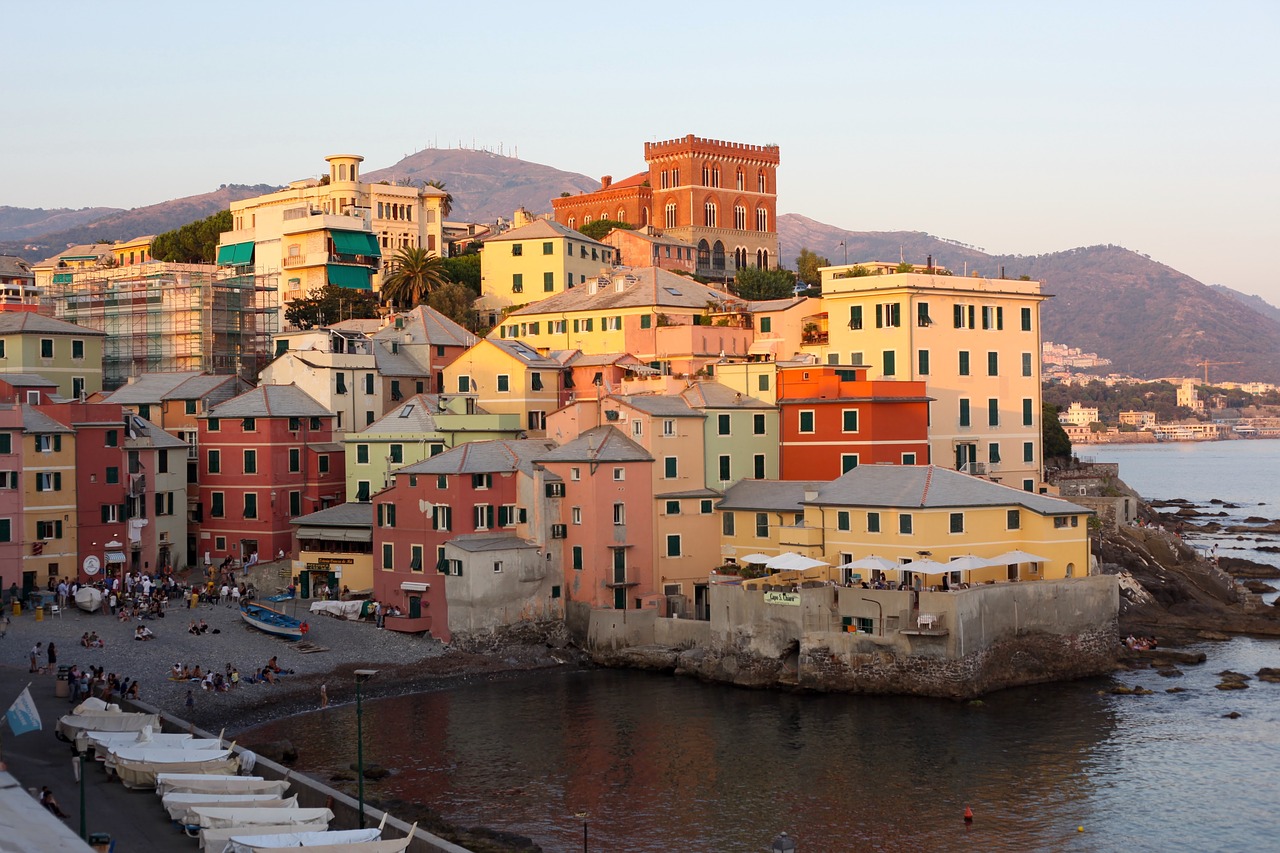 cinq terre colourful houses holiday free photo