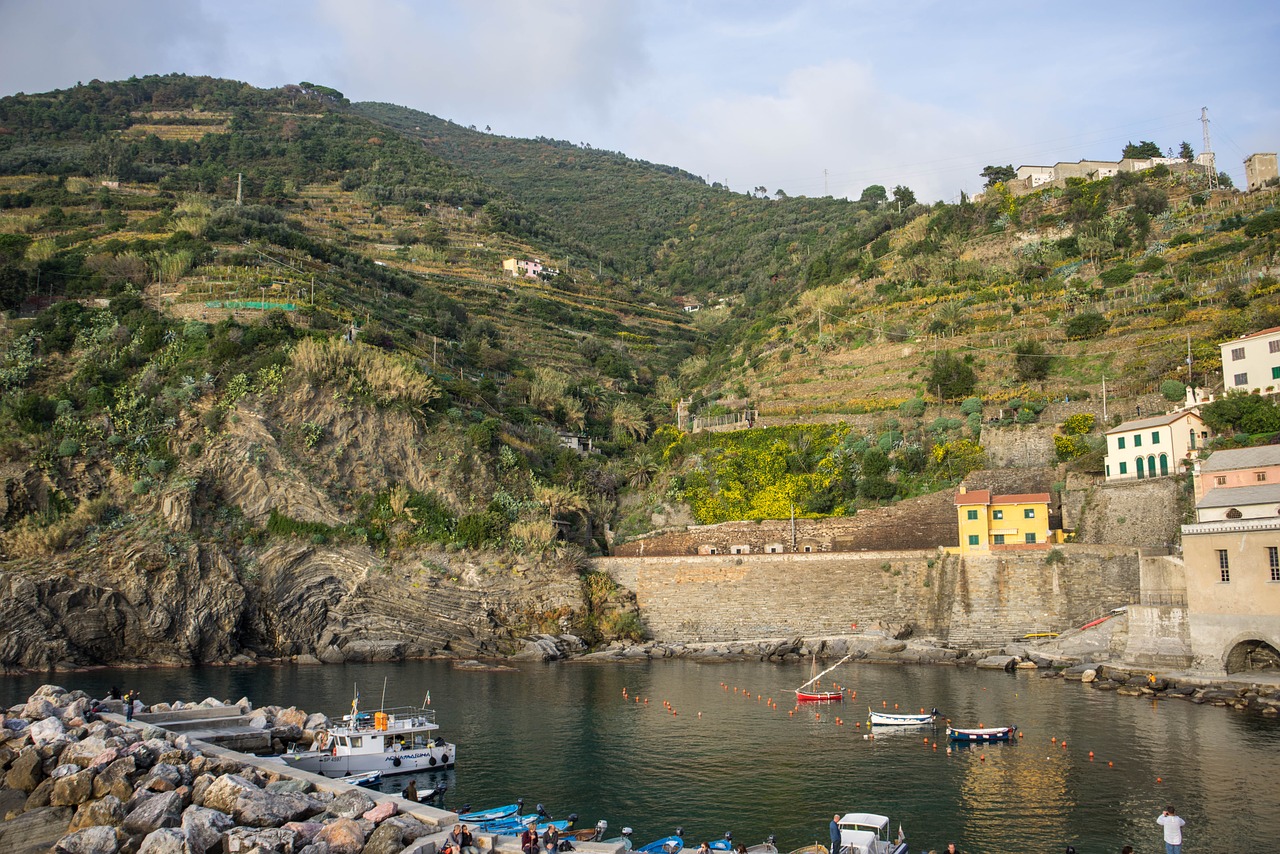 cinque terre italy nature free photo