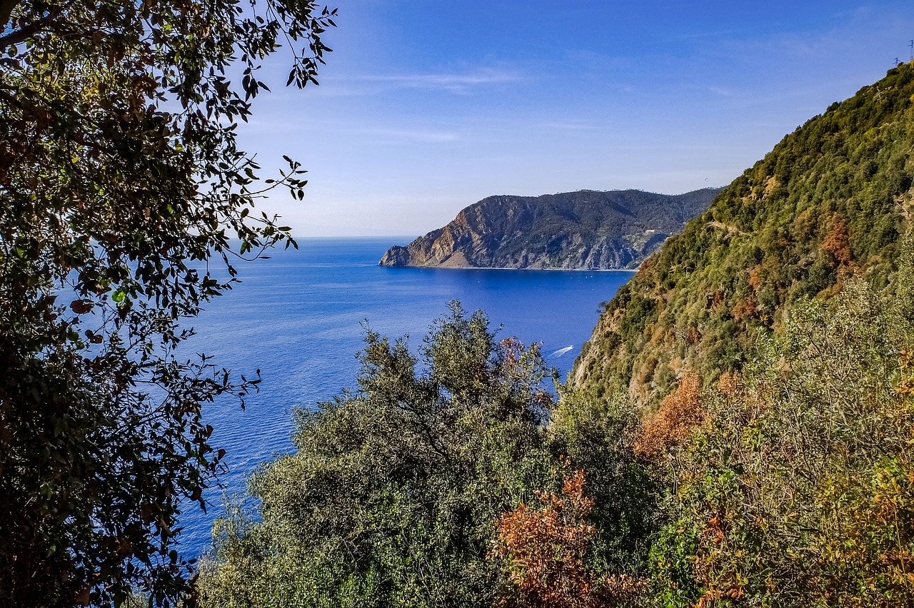 cinque terre sea nature free photo