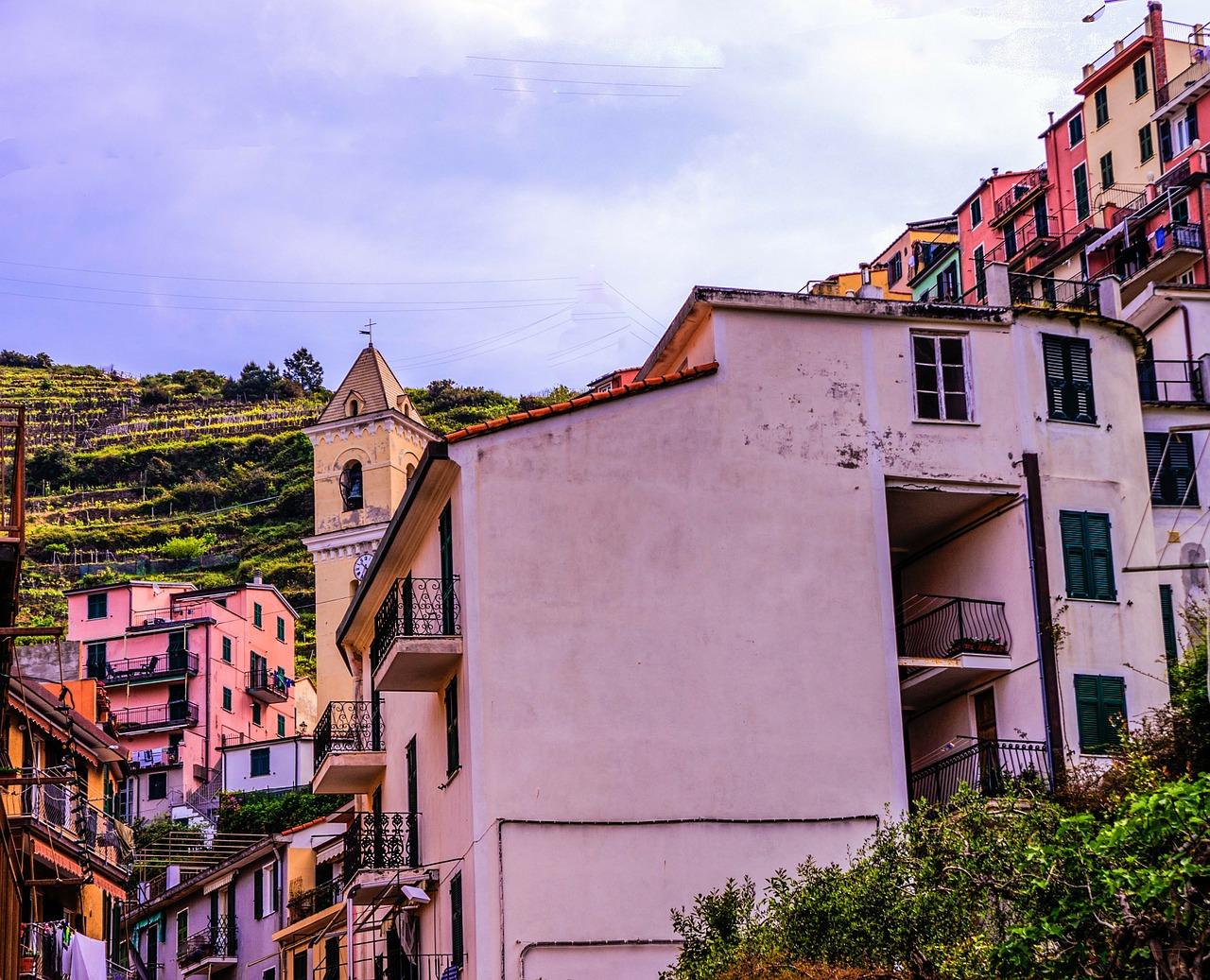 cinque terre italy amalfi coast free photo