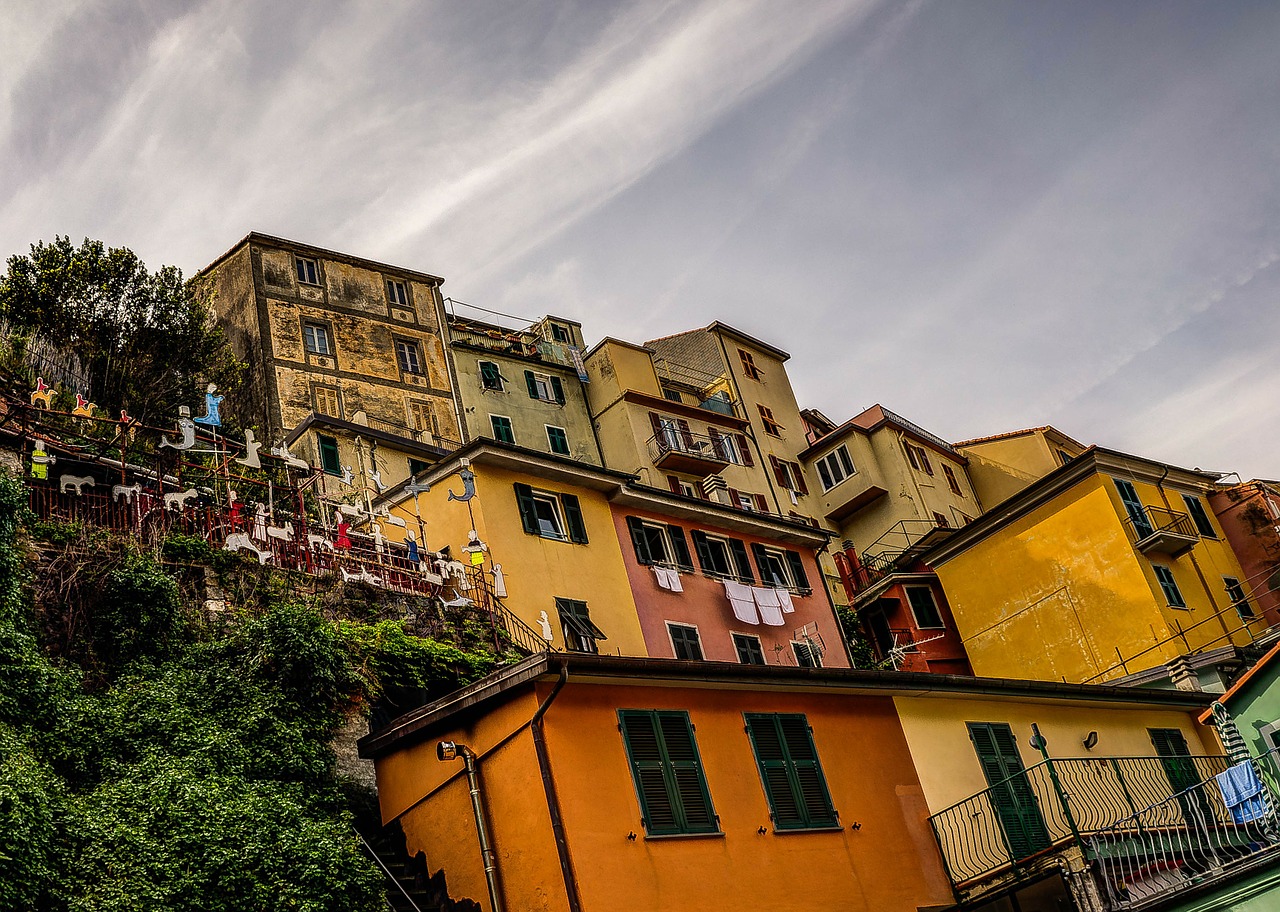 cinque terre italy amalfi coast free photo