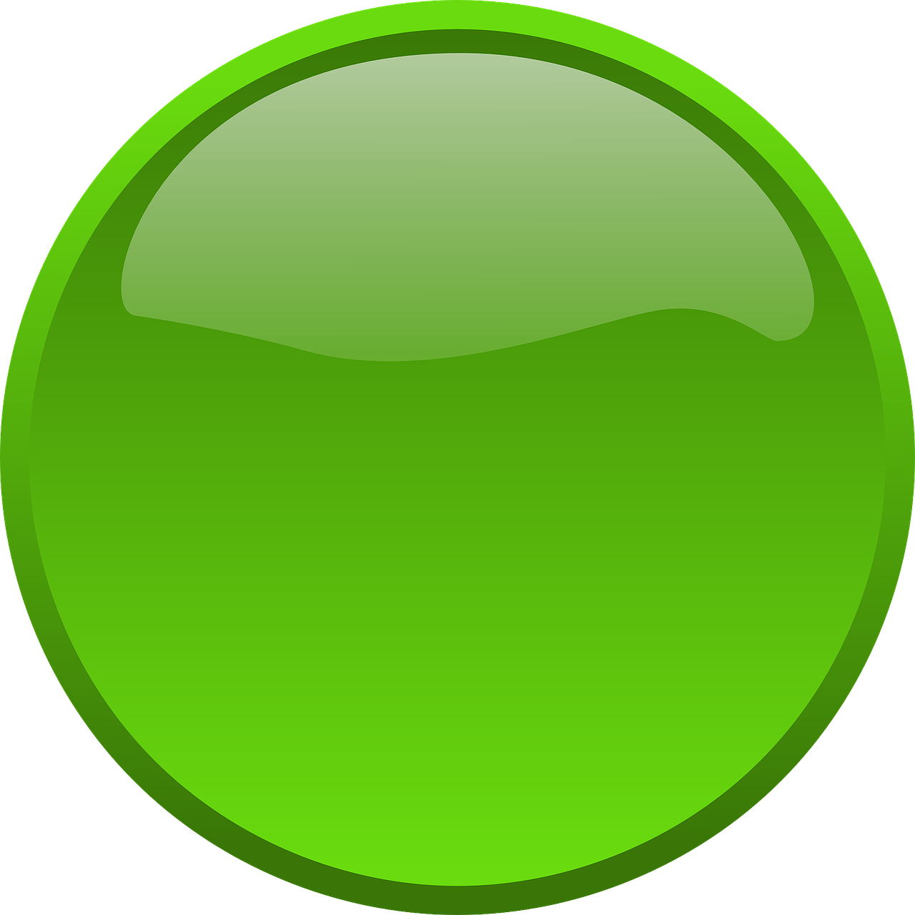 circle green button free photo