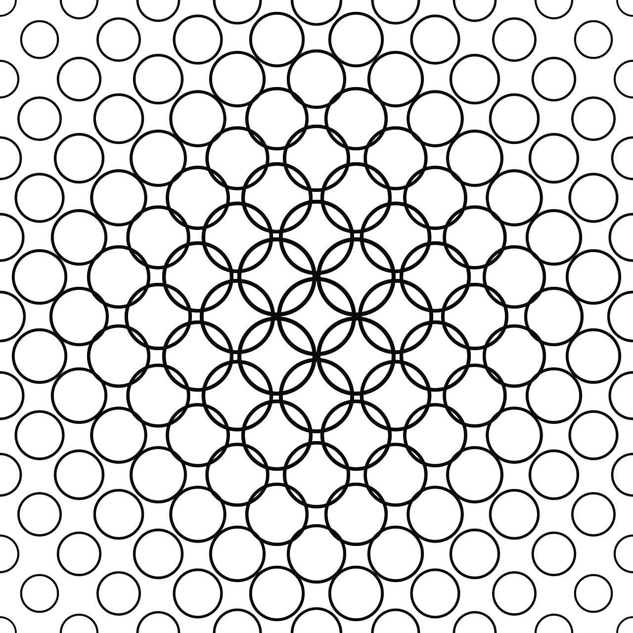 circle pattern background free photo
