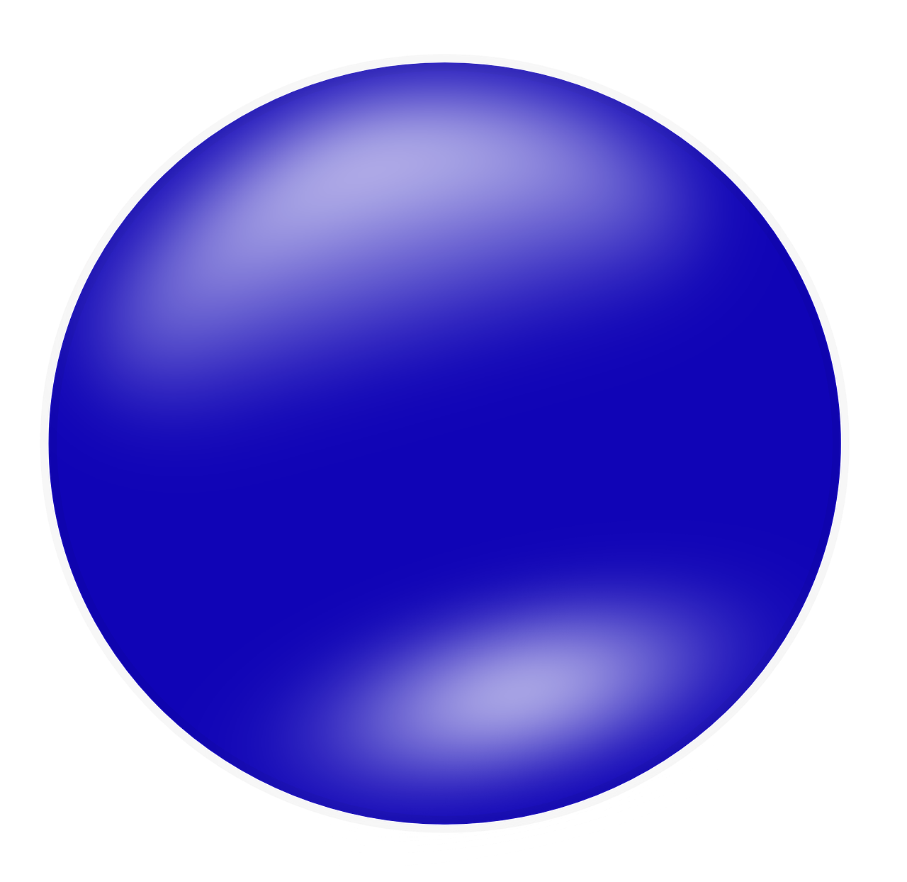 circle shape blue free photo