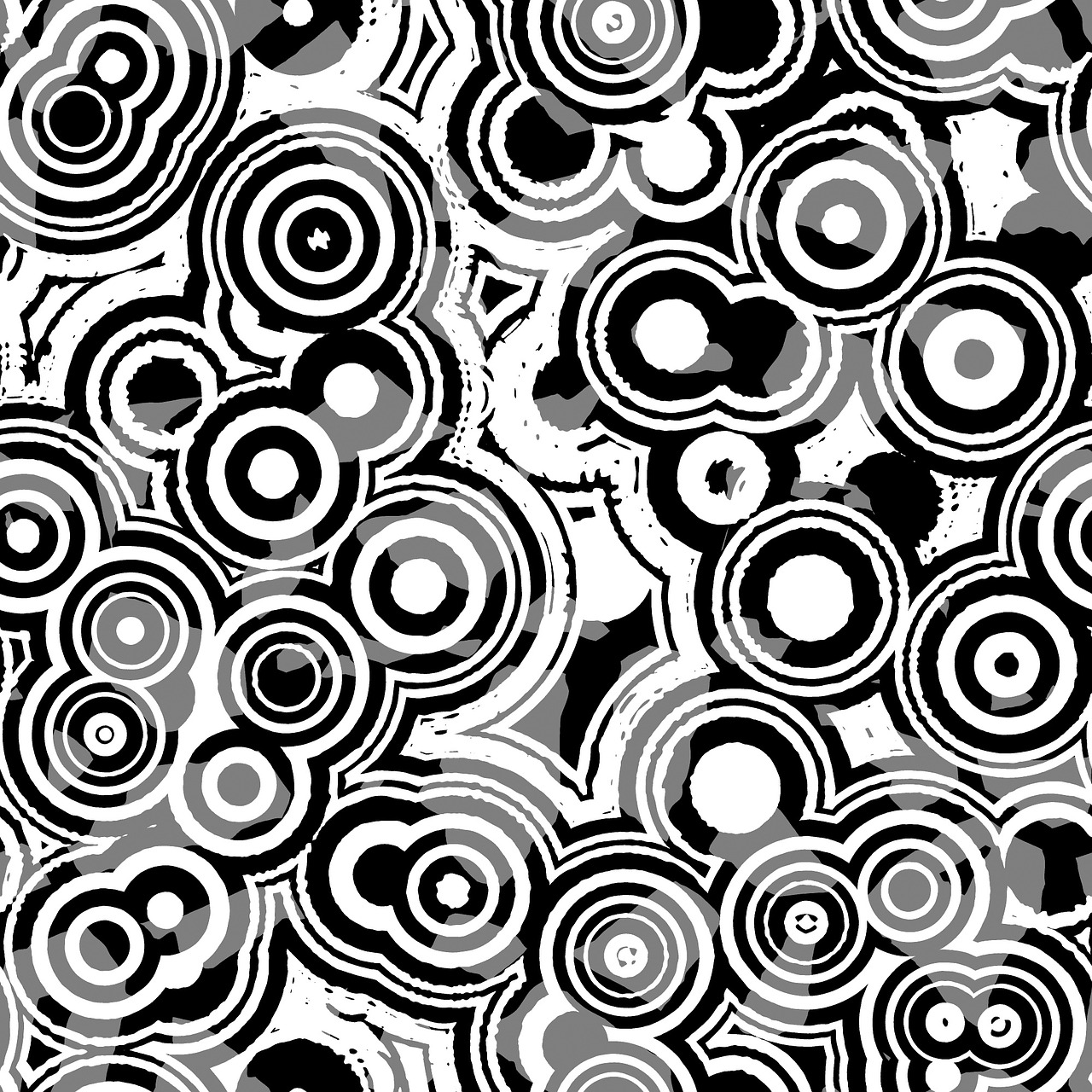 circles pattern curves free photo