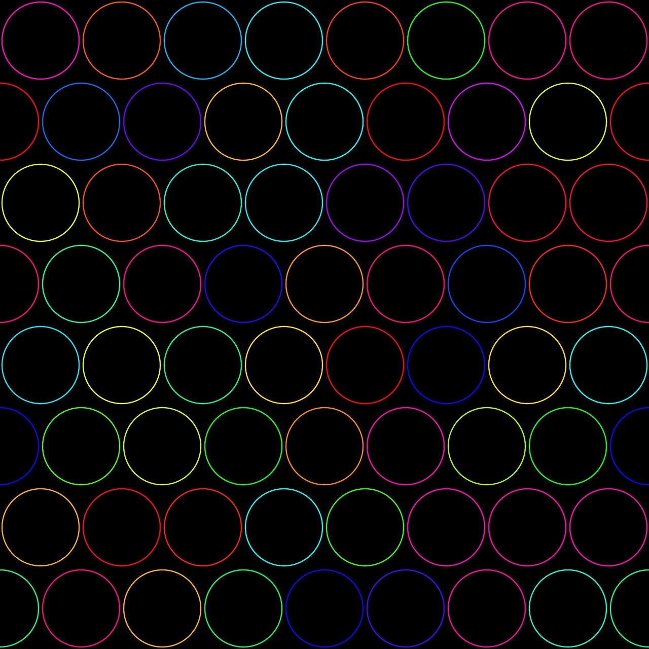 circles pattern colourful free photo