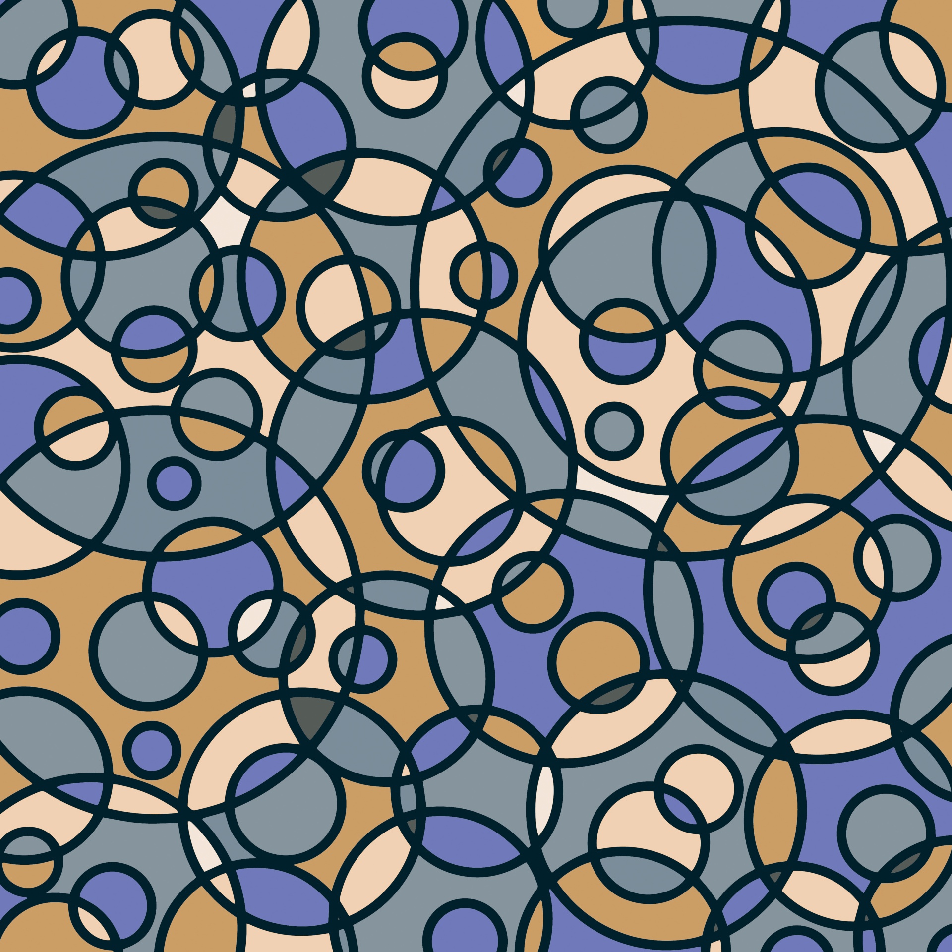 circles pattern abstract free photo