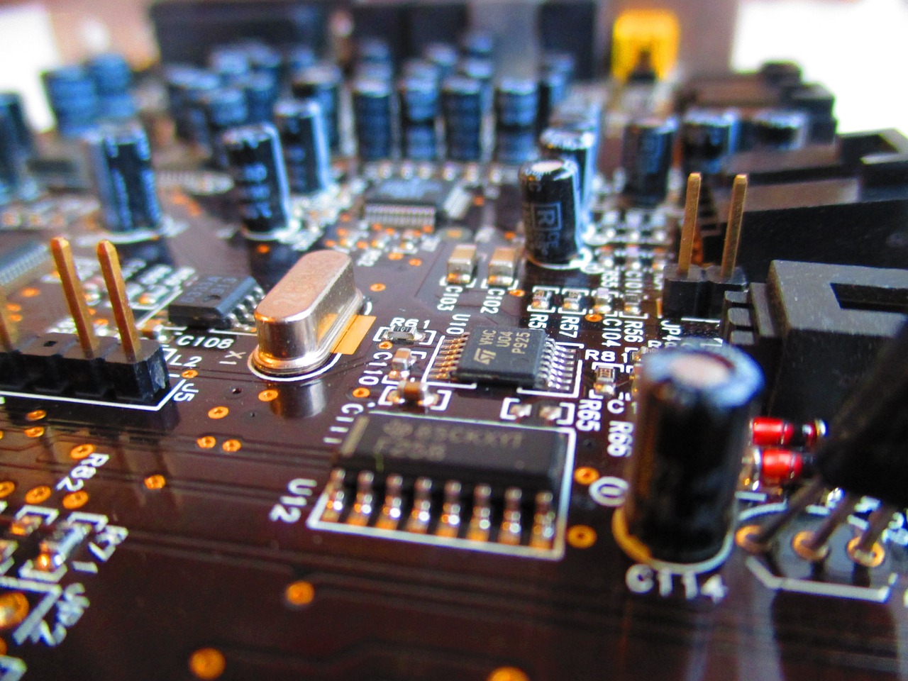 circuit board electronic circuit free photo