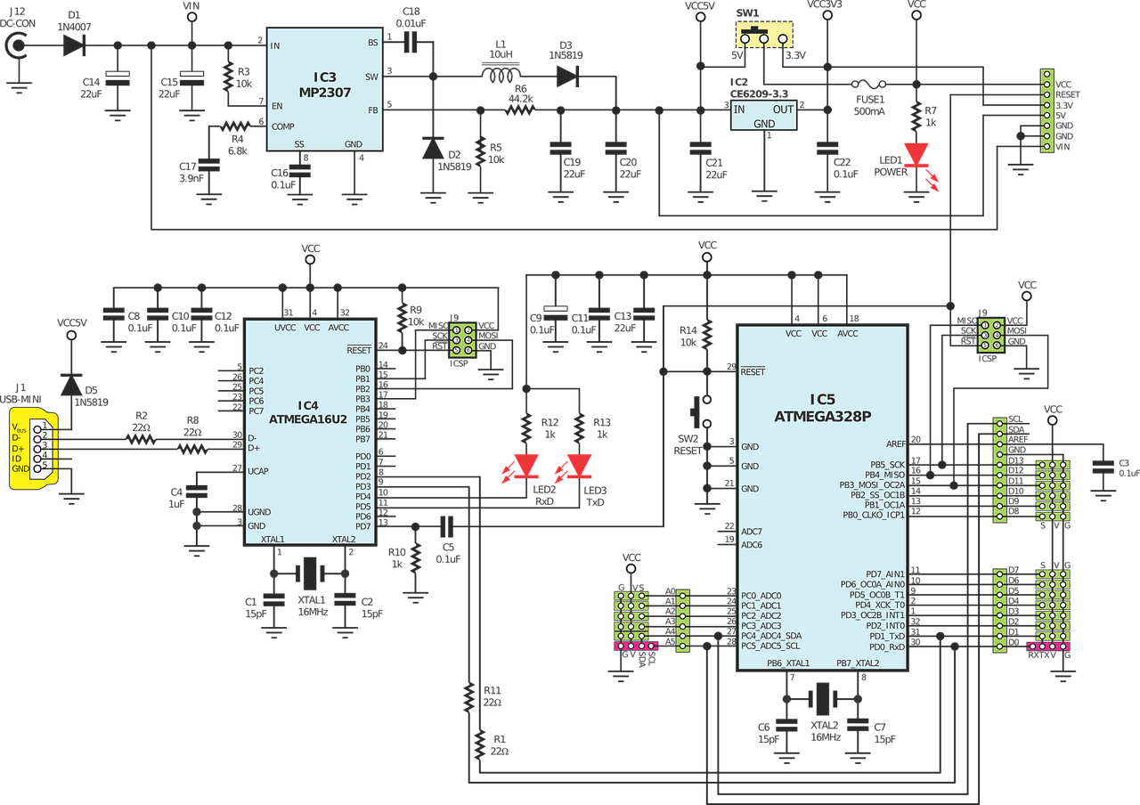 circuits electronics atmel free photo