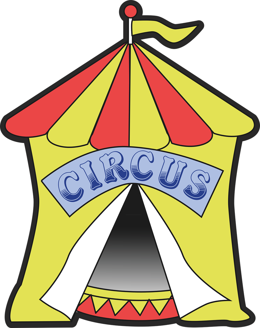 circus tent entrance free photo