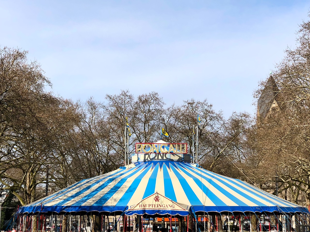 circus roncalli circus tent free photo