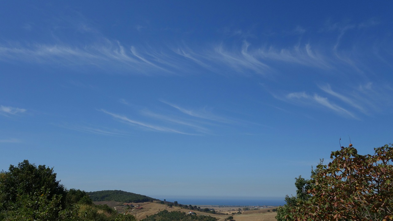 cirrus clouds sky free photo