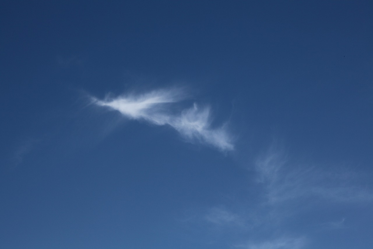 cirrus clouds sky free photo