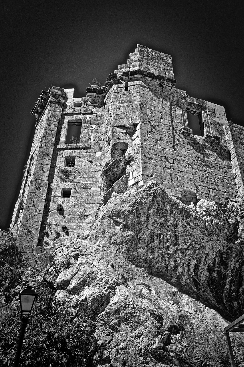 citadel fortress rock free photo