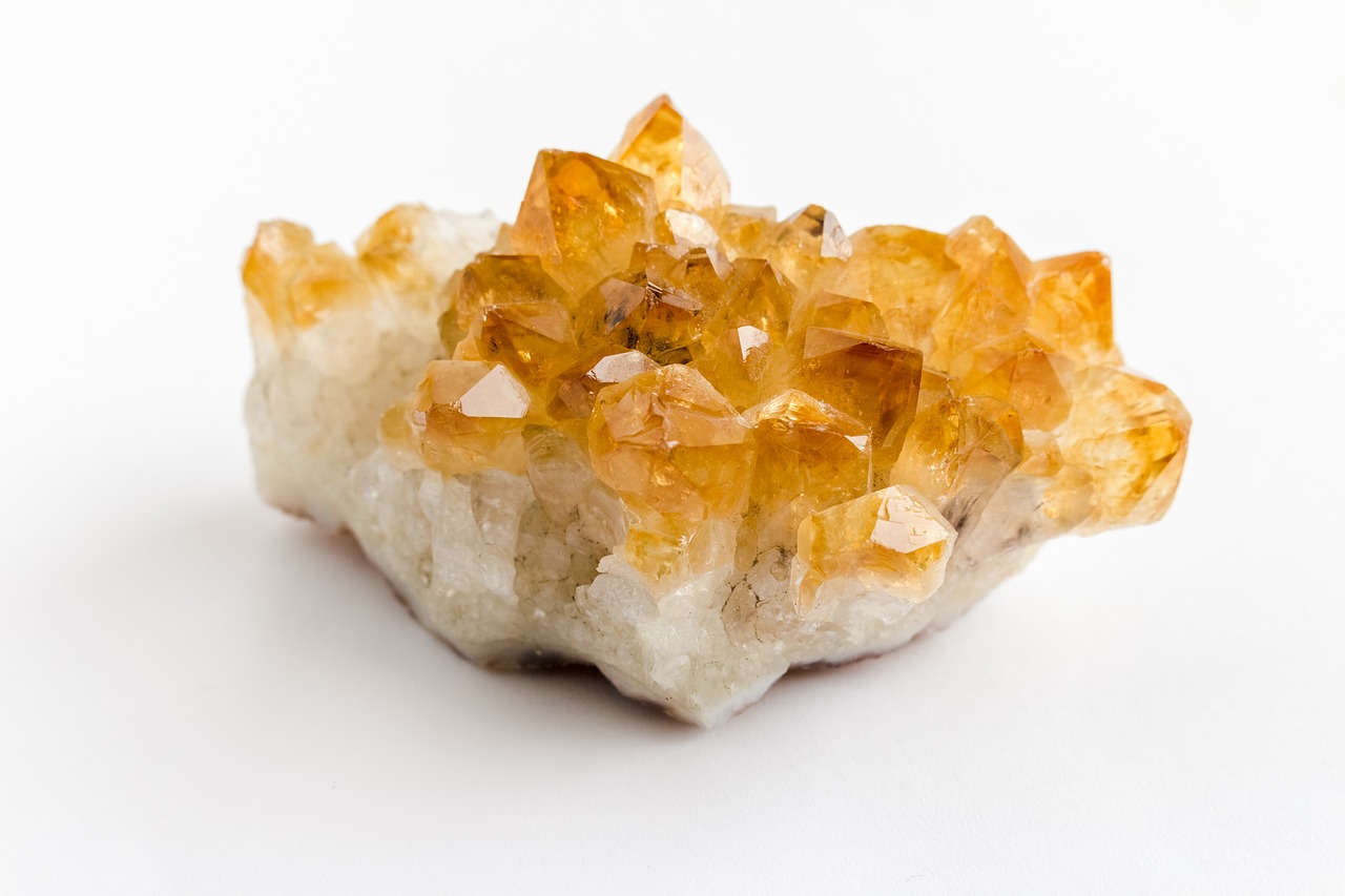 citrine crystal mineral free photo