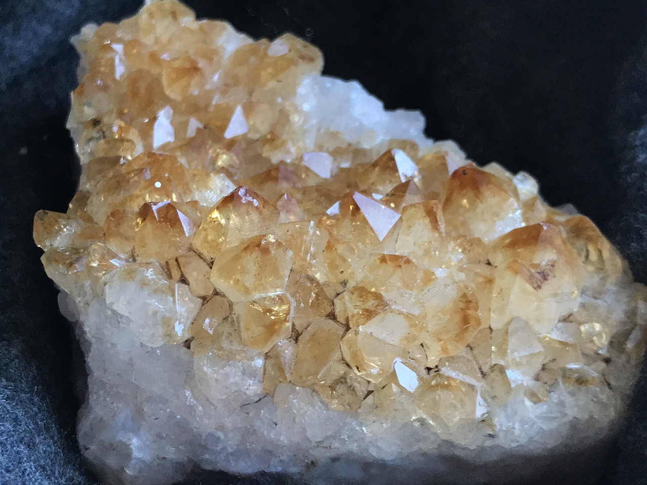 citrine  amethyst  crystals free photo