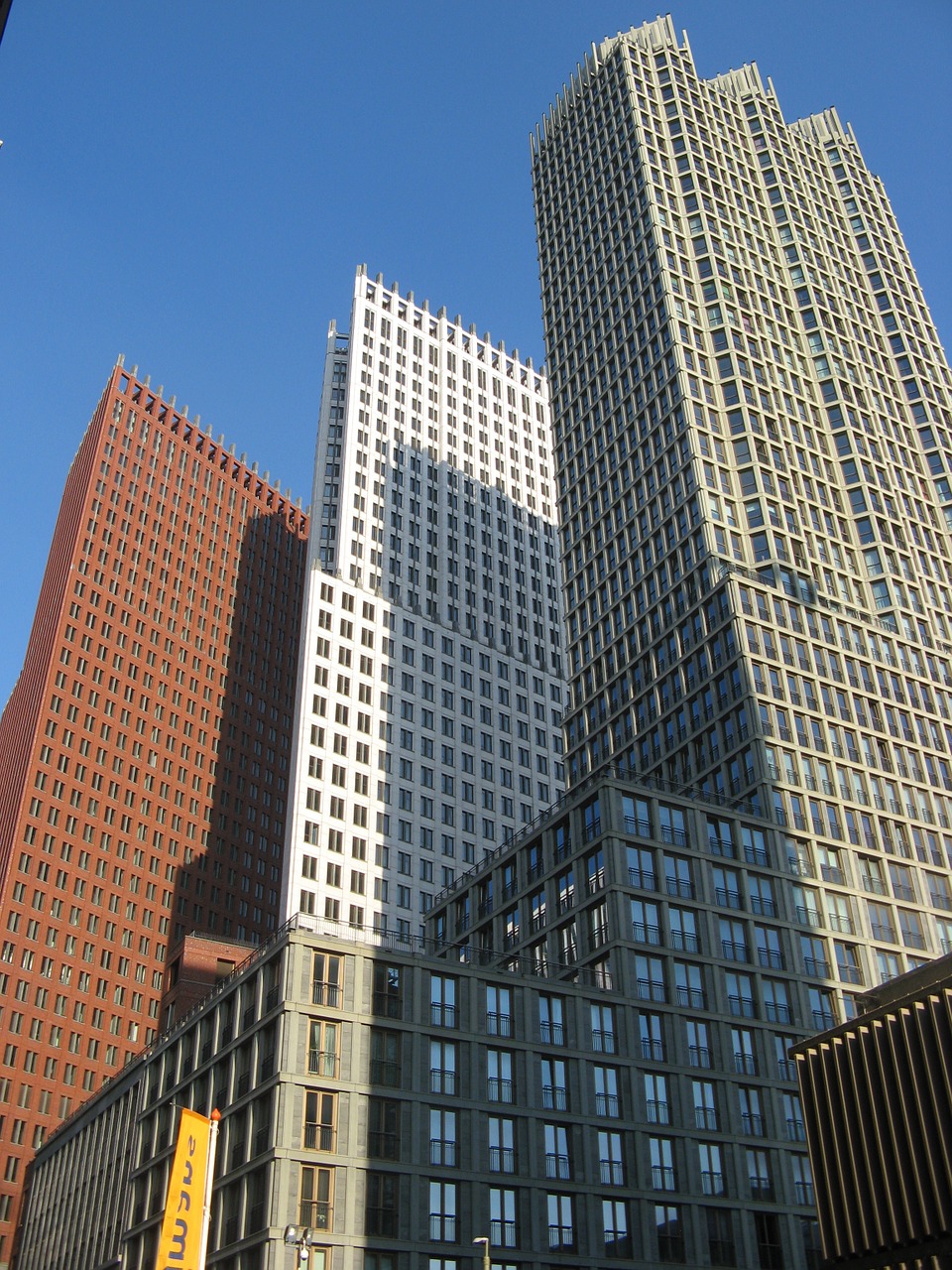 the hague city skyscraper free photo